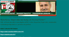 Desktop Screenshot of martin-knosp.de